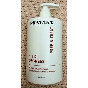 Pravana Silk Degrees Prep & Treat Pre & Post Color Treatment 14.8oz NEW
